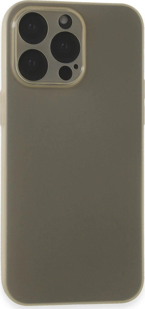 Iphone 15 Kılıf Silikon - Titan Gri-(5796)