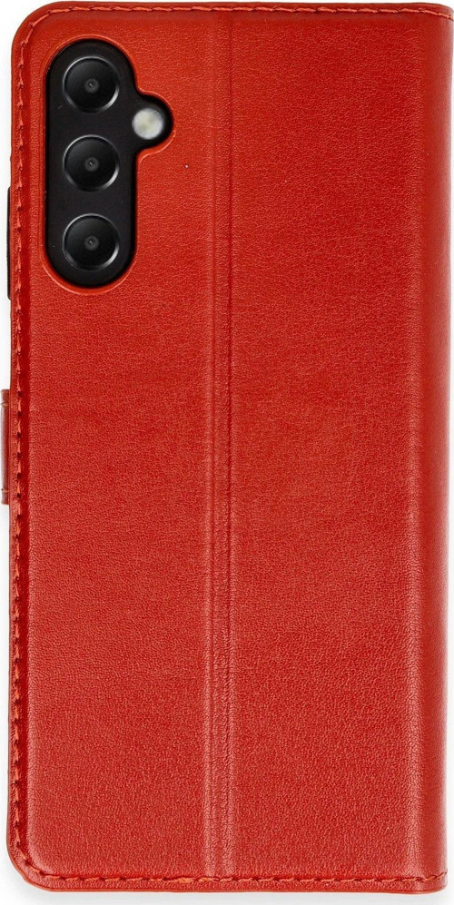 Galaxy A05S Kılıf S Kapaklı Kılıf - Kırmızı-(5796)
