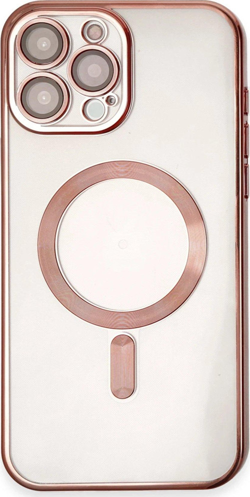 Iphone 15 Kılıf Kross Magneticsafe Kapak - Rose-(5796)