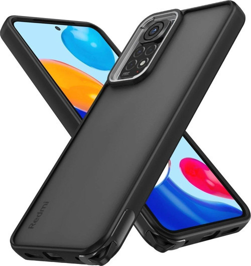 Redmi Note 11 Kılıf Elegant Kapak - Siyah-(5796)