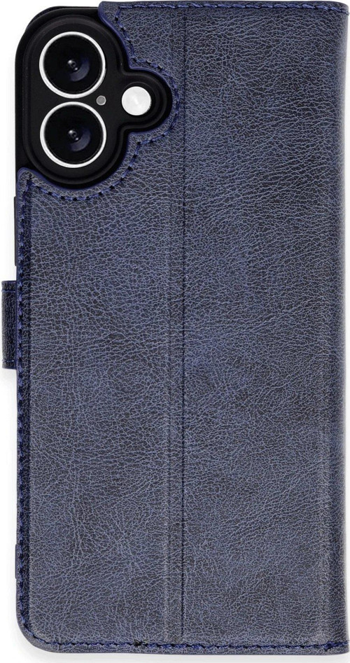 Iphone 16 Kılıf S Kapaklı Kılıf - Lacivert-(5796)