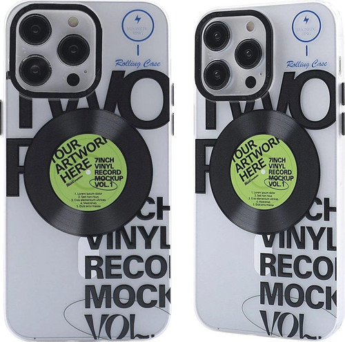 Iphone 14 Kılıf Apollo Magneticsafe Desenli Kapak - Apollo Şeffaf - 5-(5796)