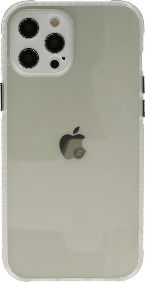 Iphone 12 Kılıf Miami Şeffaf Silikon - Şeffaf-(5796)