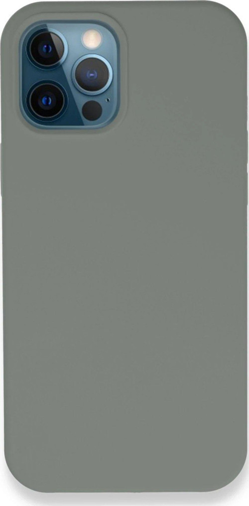 Iphone 12 Kılıf Lansman Legant Silikon - Fuşya-(5796)