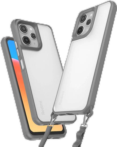 Redmi 12 Kılıf Penta Silikon Kılıf - Titan Gri-(5796)