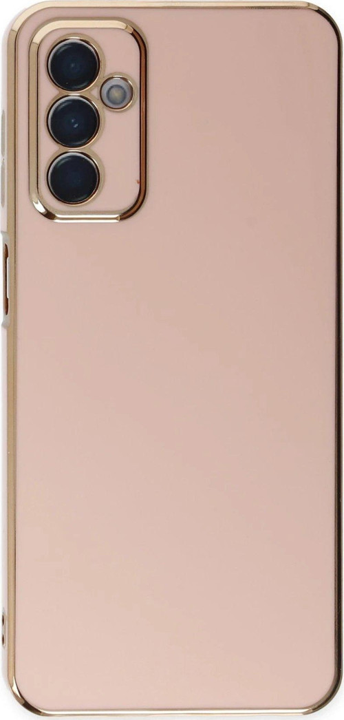 Galaxy M23 Kılıf Volet Silikon - Pembe-(5796)
