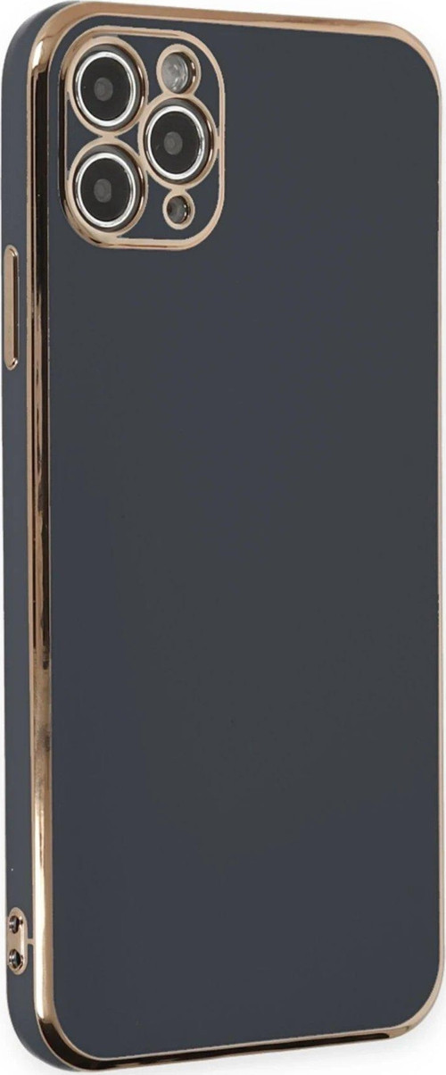 Iphone 11 Kılıf Volet Silikon - Siyah-(5796)