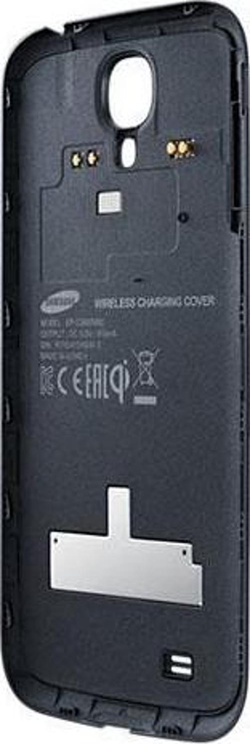 Galaxy S4 ile Uyumlu Kablosuz Şarj Destekli Kapak Siyah EP-CI950IBEGWW