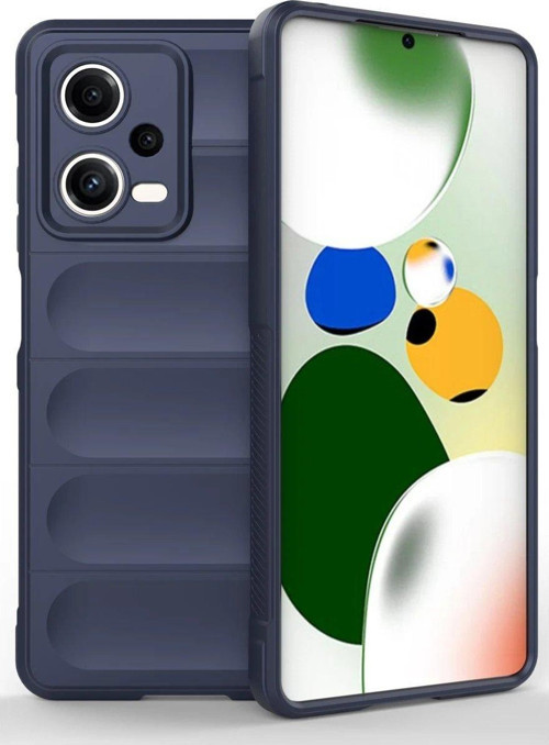 Poco X5 5G Kılıf Optimum Silikon - Lacivert-(5796)