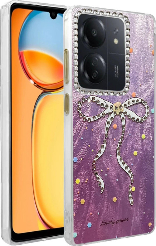 Redmi 13C Kılıf Blade Aynalı Desenli Kapak - Desen 1-(5796)
