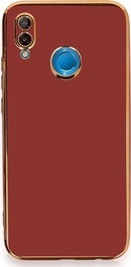 P20 Lite Kılıf Volet Silikon - Kırmızı-(5796)