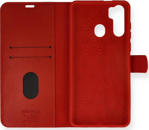 Reeder P13 Blue Kılıf S Kapaklı Kılıf - Kırmızı-(5796)
