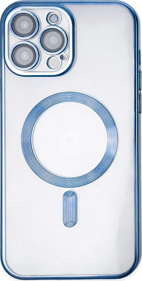 Iphone 14 Kılıf Kross Magneticsafe Kapak - Sierra Blue-(5796)