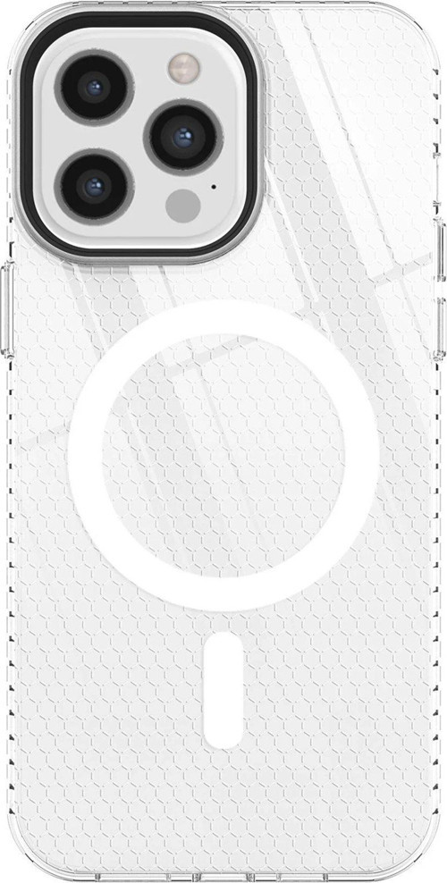 Iphone 12 Kılıf Beta Magneticsafe Silikon - Şeffaf-(5796)