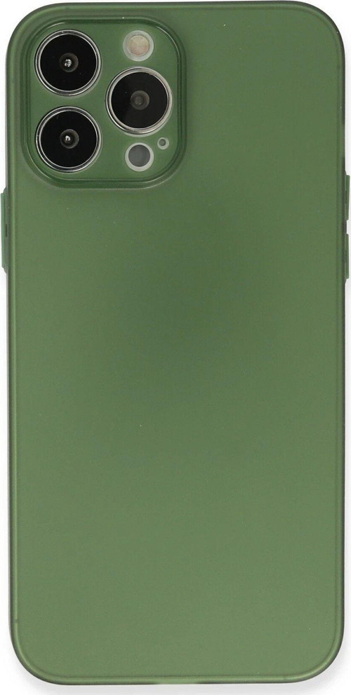 Iphone 13 Kılıf Silikon - Yeşil-(5796)