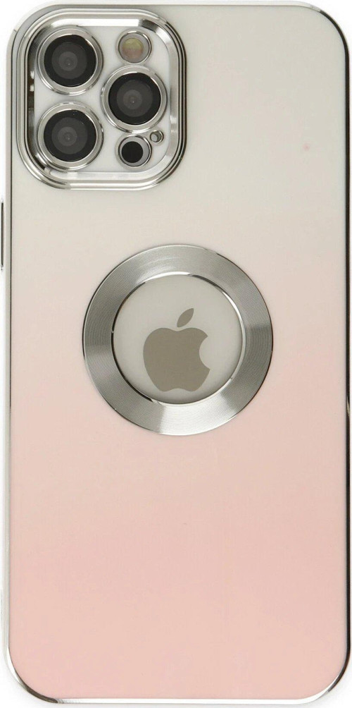 Iphone 12 Kılıf Best Silikon - Pembe-(5796)