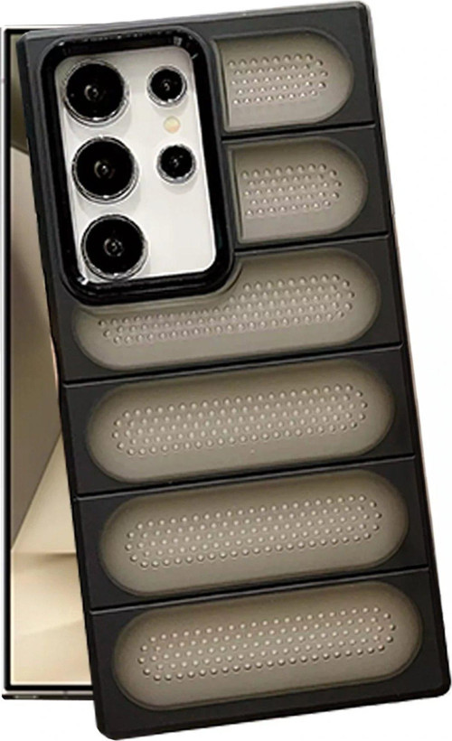 Galaxy S24 Kılıf Airmax Silikon Kapak - Siyah-(5796)