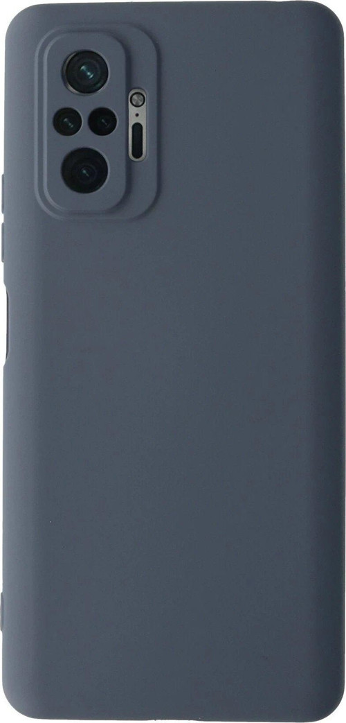Redmi Note 10 Kılıf Nano Içi Kadife Silikon - Gri-(5796)