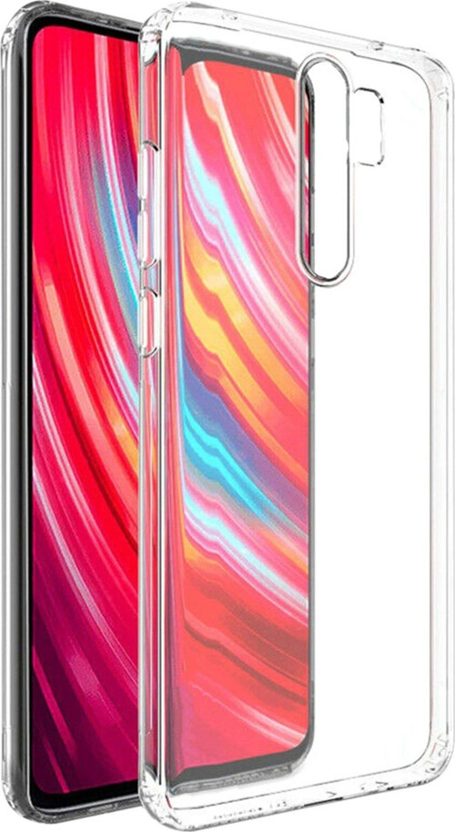 Redmi Note 8 Kılıf Lüx Şeffaf Silikon-(5796)