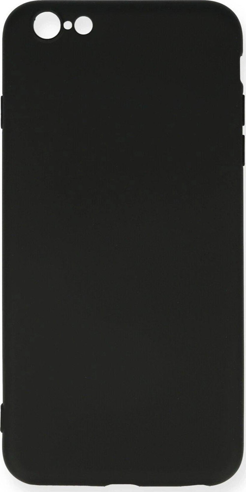 Iphone 6 Kılıf Nano Içi Kadife Silikon - Siyah-(5796)
