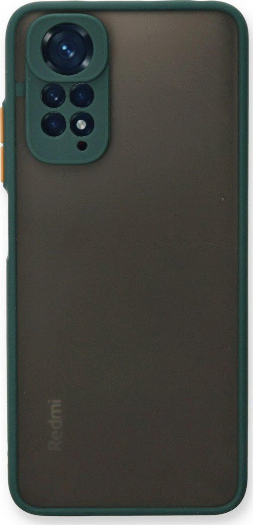 Redmi Note 11 Kılıf Montreal Silikon Kapak - Yeşil-(5796)