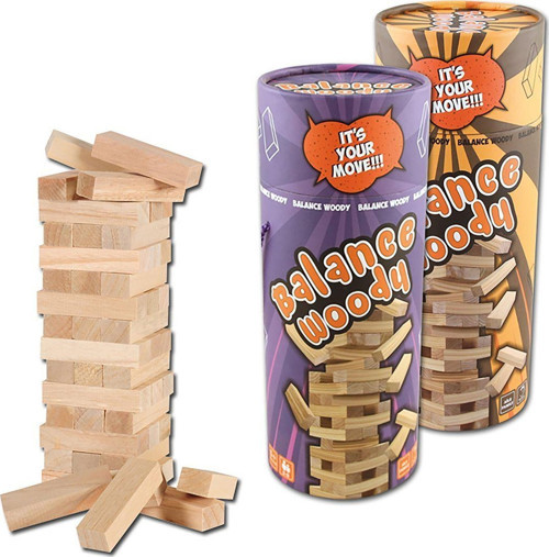 Balance Woody Ahşap Denge Oyunu (MOR KUTU)