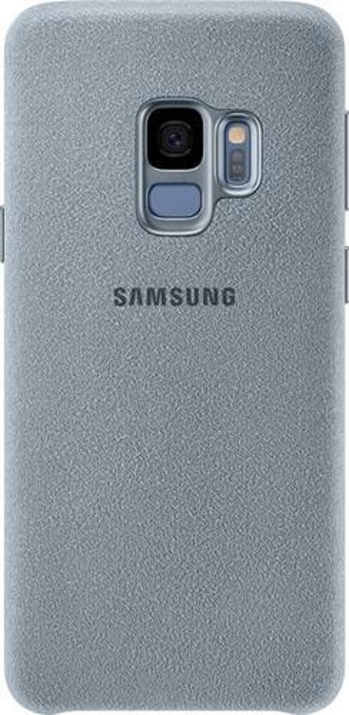 Galaxy S9 ile Uyumlu Alcantara Kılıf Gri EF-XG960AMEGWW