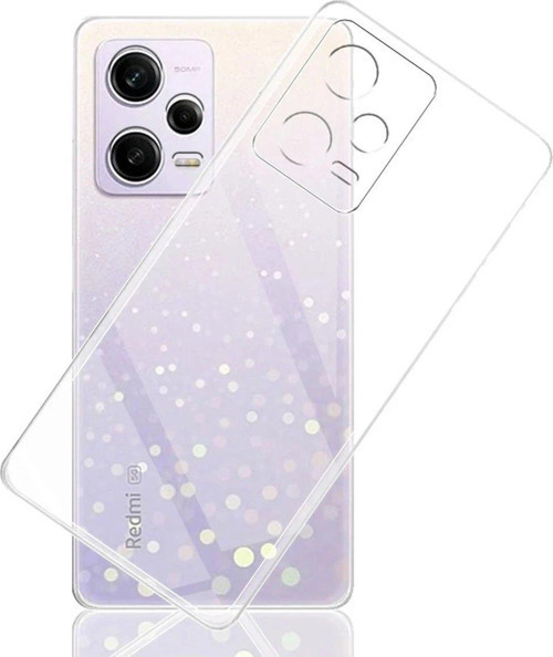Redmi Note 12 5G Kılıf Lüx Şeffaf Silikon-(5796)