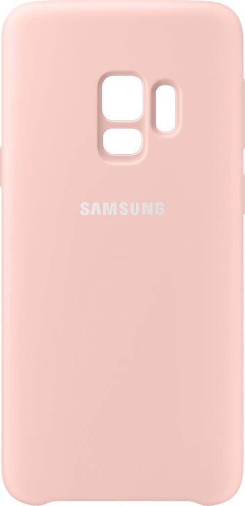 Galaxy S9 ile Uyumlu Kılıf Silicone Cover Pembe EF-PG960TPEGWW