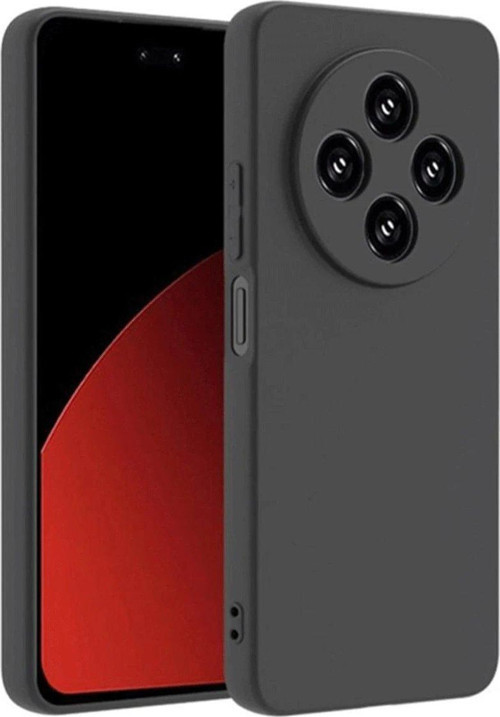 Redmi 14C Kılıf First Silikon - Siyah-(5796)