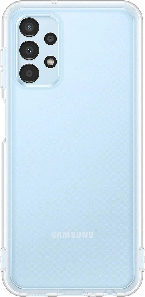 Galaxy A13 4G Kılıf Lüx Şeffaf Silikon-(5796)