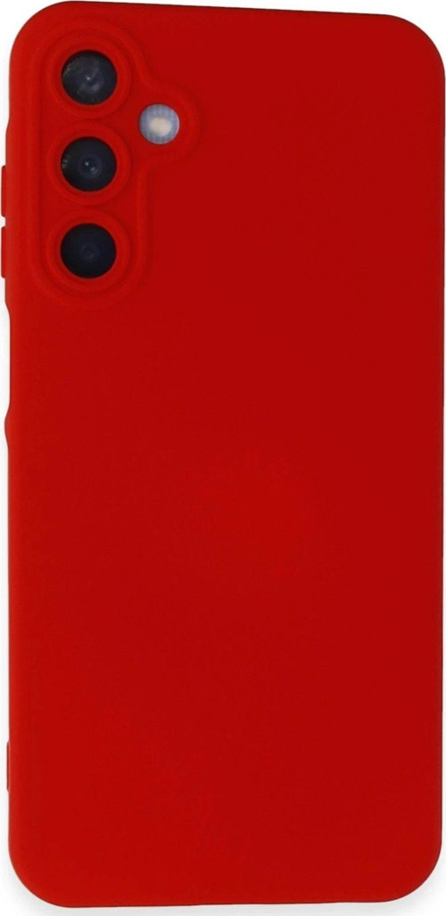 Galaxy A05S Kılıf Nano Içi Kadife Silikon - Kırmızı-(5796)