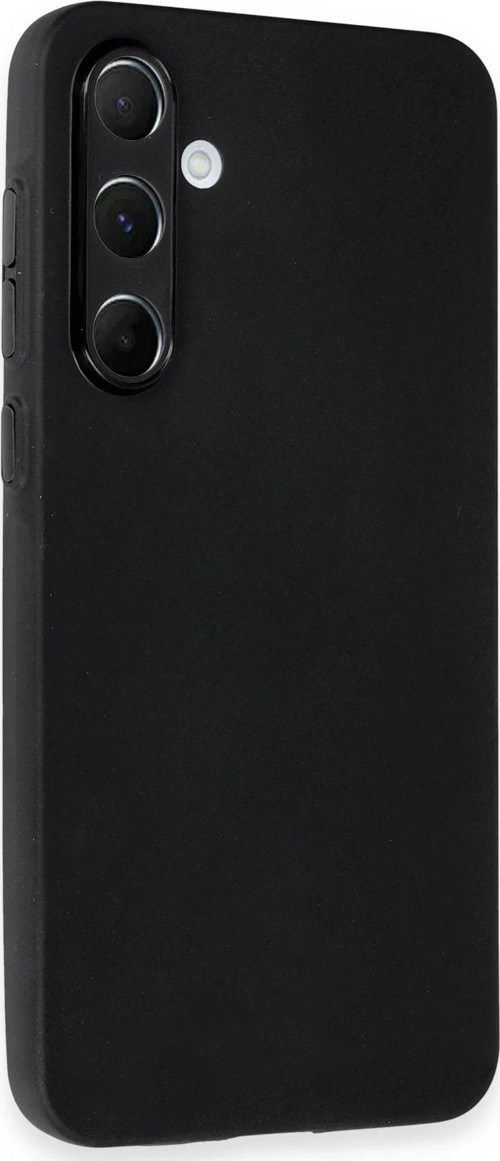 Galaxy A55 5G Kılıf Silikon - Siyah-(5796)