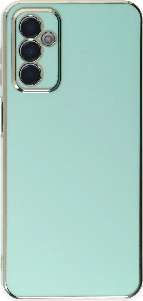 Galaxy M23 Kılıf Volet Silikon - Açık Yeşil-(5796)