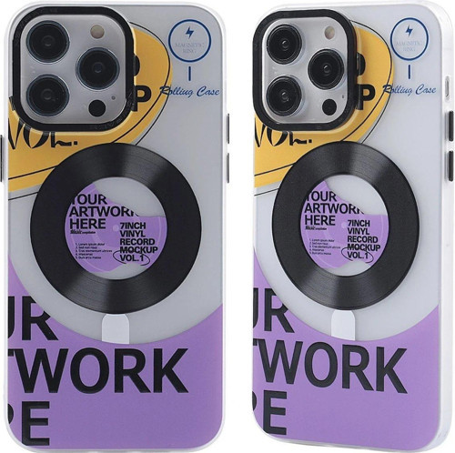 Iphone 13 Kılıf Apollo Magneticsafe Desenli Kapak - Apollo Şeffaf - 6-(5796)