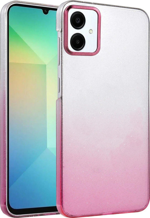 Galaxy A06 Glossy Kapak - Pembe-(5796)
