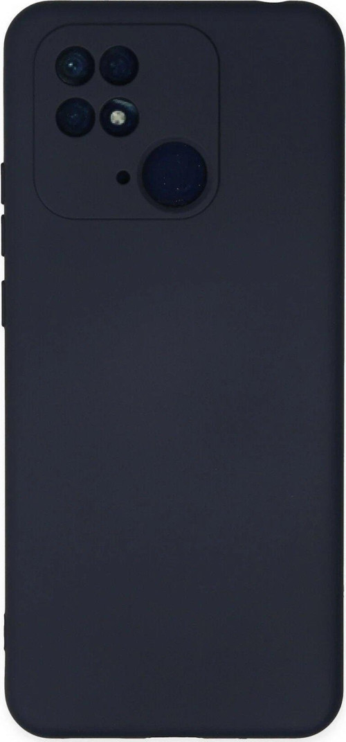 Redmi 10C Kılıf Nano Içi Kadife Silikon - Lacivert-(5796)