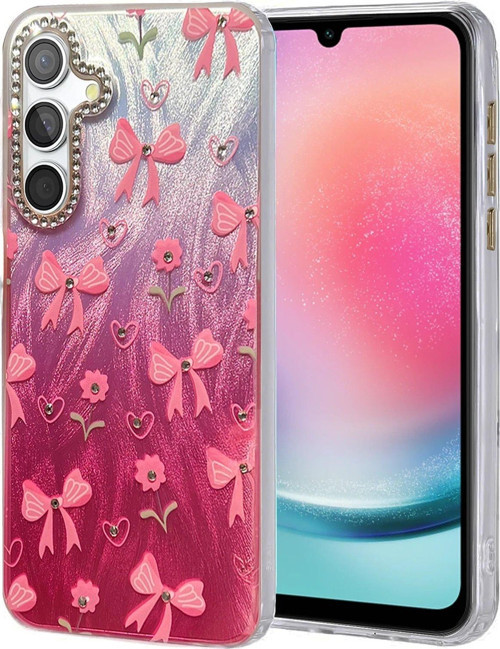 Galaxy A24 4G Kılıf Blade Aynalı Desenli Kapak - Desen 3-(5796)