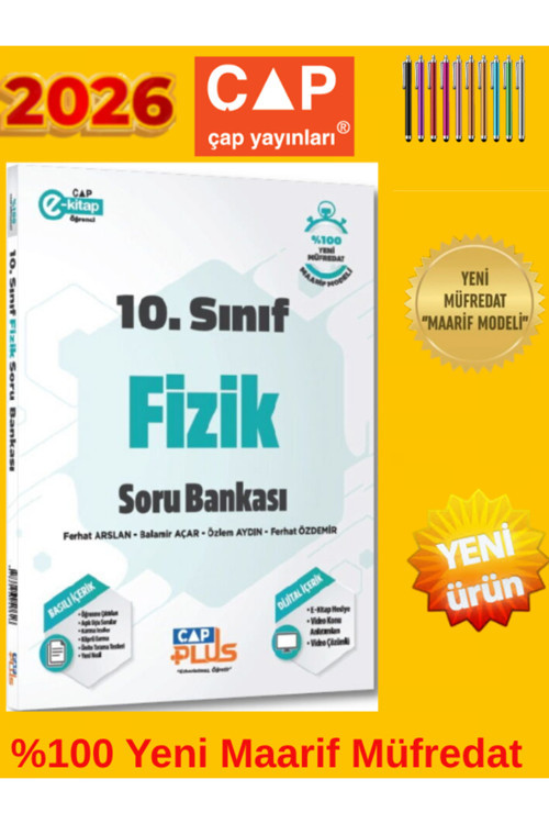 2026 10.Sınıf Tematik Fizik Yeni Maarif Müfredat Soru Bankası