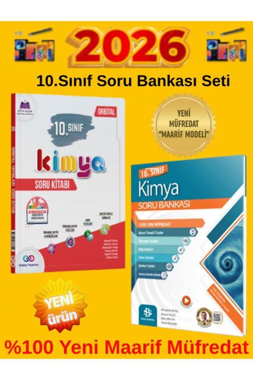 2026 Müfredat 10.Sınıf Kimya Soru Bankası+Bilgi Sarmal 10.Sınıf Kimya Soru Bankası Seti+Kalem