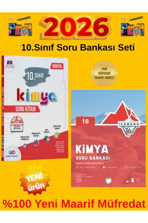 2026 Müfredat 10.Sınıf Kimya Soru Bankası+Okyanus Iceberg 10.Sınıf Kimya Soru Bankası Seti+Kalem