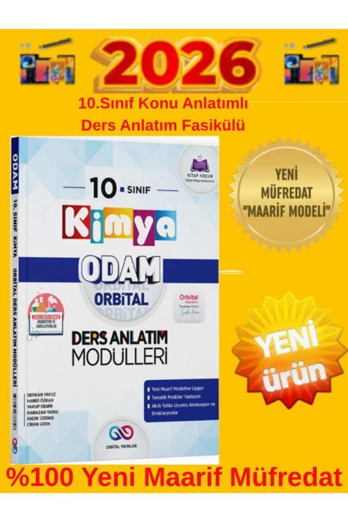 Orbital 10.Sınıf Yeni Müfredata Uygun Odam Kimya Konu Anlatımlı Fasikül+Tablet Kalem