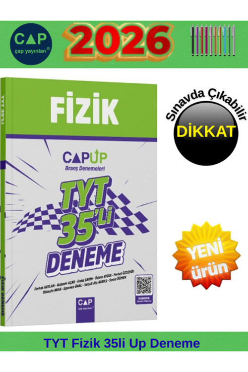 Çap Up Tyt 2026 Fizik 35 Li Deneme+Dokunmatik Kalem