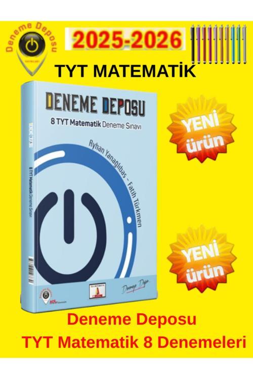 Deneme Deposu Tyt Matematik 8 Denemeleri+Tablet Kalemi