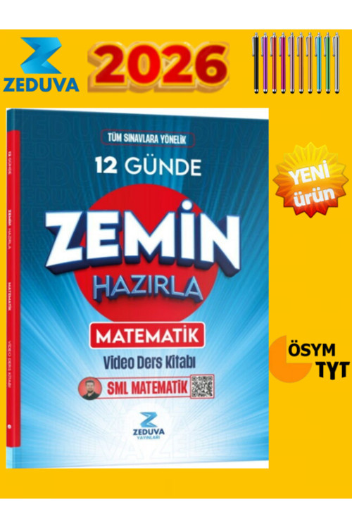 Zeduva Tüm Adaylar Sml Matematik Zemin 12 Günde Matematik+Android Kalem