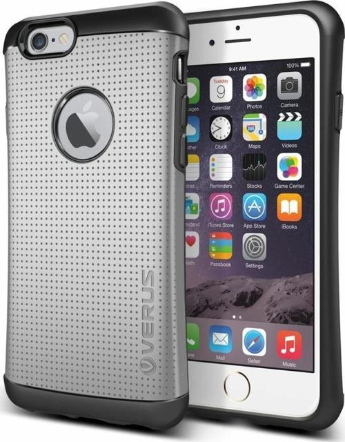 iPhone 6 Plus/6S Plus ile Uyumlu Thor HARD DROP Light Silver