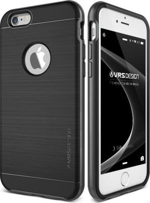 iPhone 6/ 6S Plus Kılıf ile Uyumlu New High Pro Shield  Steel Silver