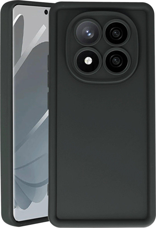 Redmi Note 14 5G Kılıf Viera Silikon - Siyah-(5796)