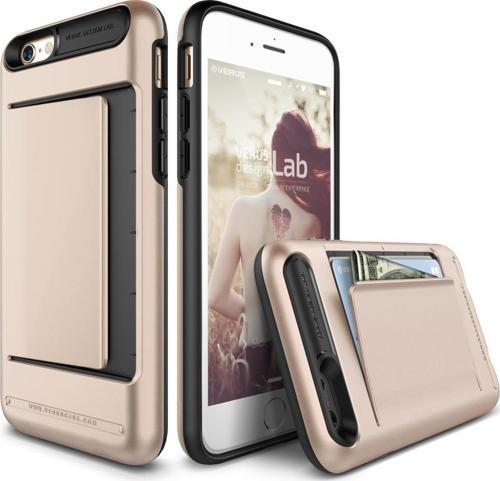 iPhone 6/6S ile Uyumlu Damda Clip Series Kılıf Shine Gold