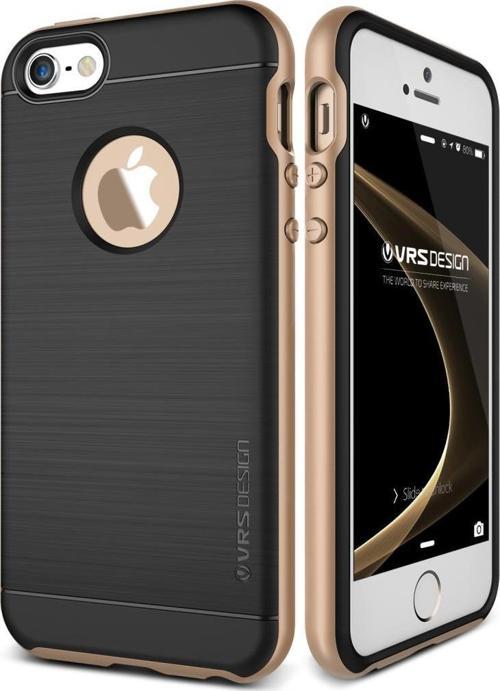 iPhone SE ile Uyumlu High Pro Shield Series Kılıf Shine Gold